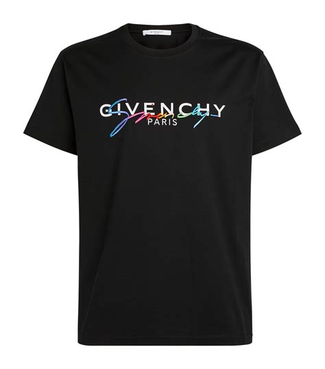 givenchy paris rainbow t shirt|Givenchy t shirt euro.